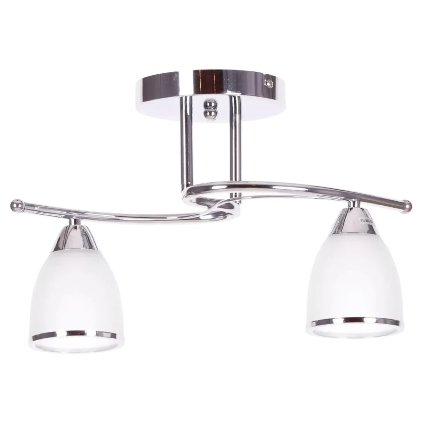 Klasyczna lampa sufitowa K-JSL-8090/2 CHR SAMIRA | Kaja Oświetlenie*Sklep Kaja Store