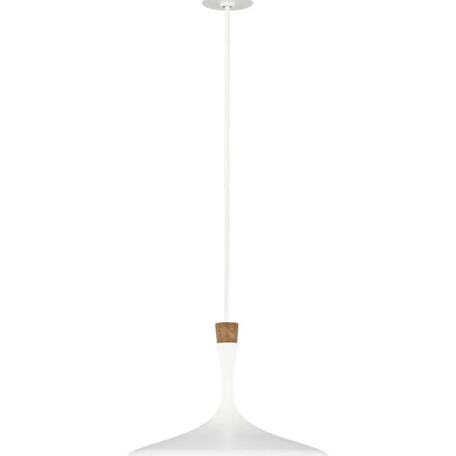 New Sklep Kaja Klasyczna lampa wisząca, biała FE-DARWIN-P z serii DARWIN