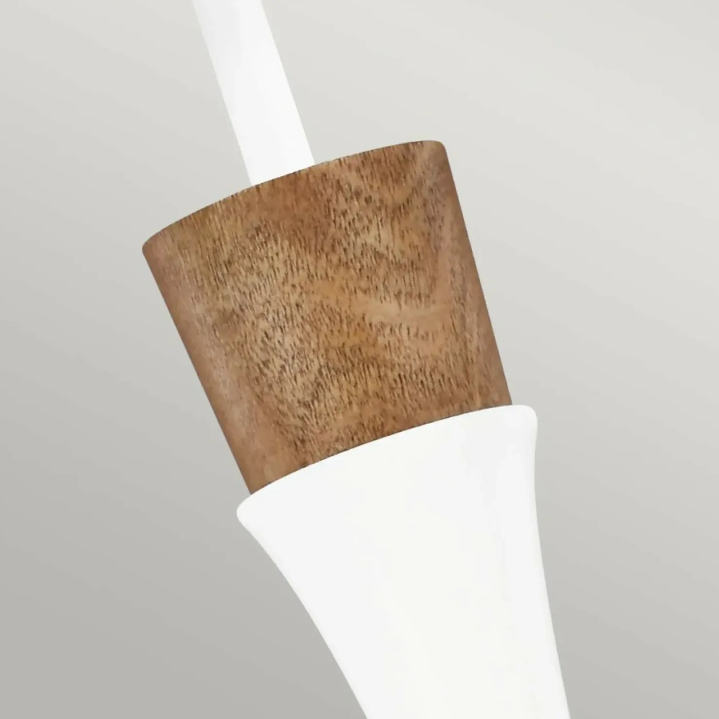 New Sklep Kaja Klasyczna lampa wisząca, biała FE-DARWIN-P z serii DARWIN