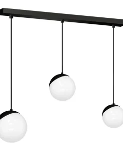 Best Sale Sklep Kaja Klasyczna lampa wisząca, czarno-biała MLP7237 z serii SFERA | Kaja Oświetlenie