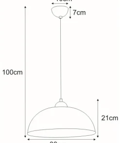Klasyczna lampa wisząca do kuchni K-3858 RAZONI | Kaja Oświetlenie*Sklep Kaja Best
