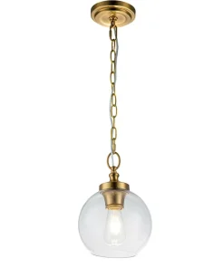 Klasyczna lampa wisząca, mosiądz FE-TABBY-P-S-BB z serii TABBY*Sklep Kaja Flash Sale