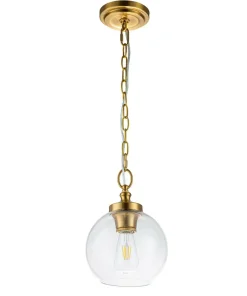 Klasyczna lampa wisząca, mosiądz FE-TABBY-P-S-BB z serii TABBY*Sklep Kaja Flash Sale