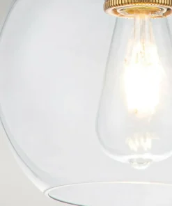 Klasyczna lampa wisząca, mosiądz FE-TABBY-P-S-BB z serii TABBY*Sklep Kaja Flash Sale