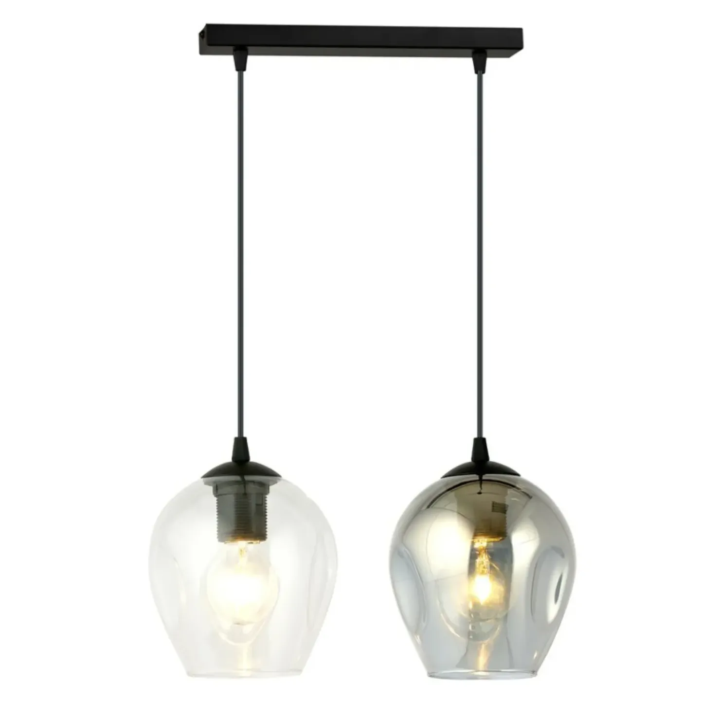 Online Sklep Kaja Klasyczna lampa wisząca z nieregularnymi kloszami 682/2 ISTAR | Kaja