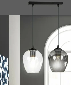 Online Sklep Kaja Klasyczna lampa wisząca z nieregularnymi kloszami 682/2 ISTAR | Kaja