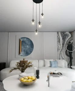 Cheap Sklep Kaja Klasyczna lampa wisząca z kulistymi kloszami 711/4PREM | Kaja
