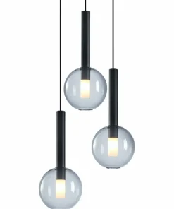 Fashion Sklep Kaja Klasyczna lampa wisząca z kulistymi kloszami ML0333 NIKO | Kaja