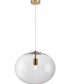 Outlet Sklep Kaja Klasyczna lampa wisząca z owalnym kloszem ML0343 CAMPANIA | Kaja