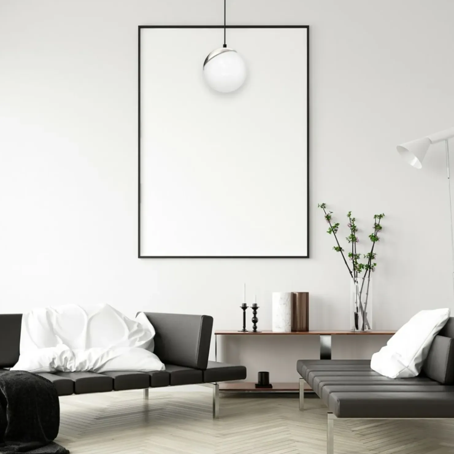 Fashion Sklep Kaja Klasyczna lampa wisząca z mlecznym kloszem MLP4673 z serii SFERA | Kaja Oświetle