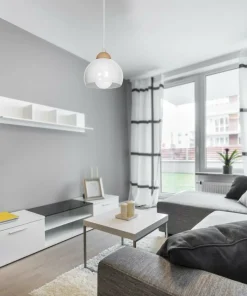 New Sklep Kaja Klasyczna lampa wisząca z drewnianym elementem MLP6440 z serii DAMA | Kaja Oświe
