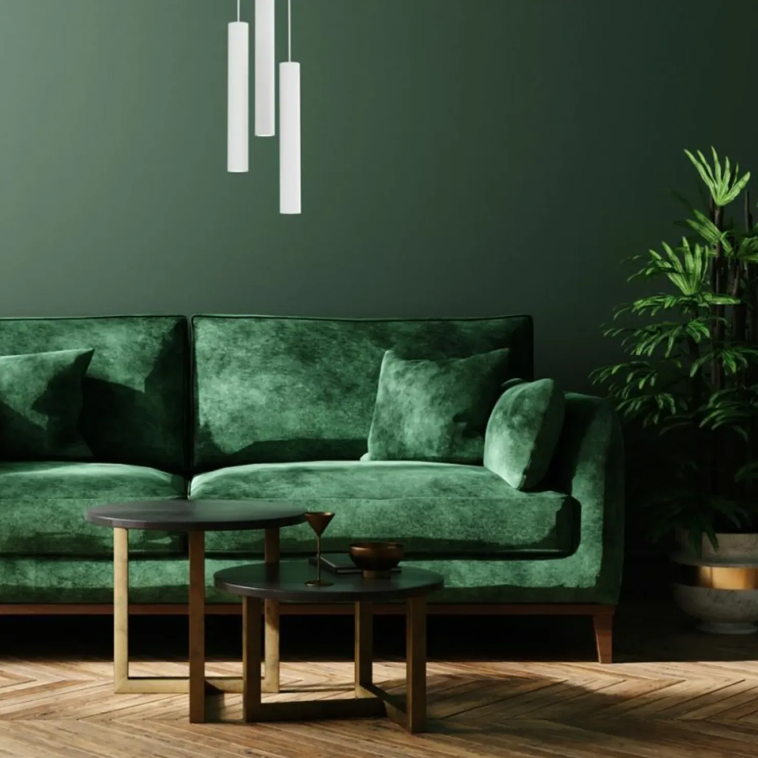 Clearance Sklep Kaja Klasyczna lampa wisząca z tubami GU10 MLP8800 HUDSON WHITE | Kaja