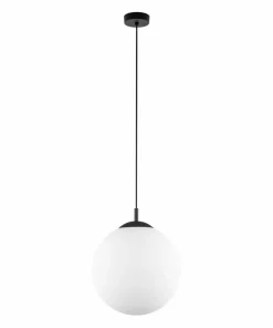 Best Sale Sklep Kaja Klasyczna lampa wisząca z białą kulą ⌀35cm TK 5671 ESME WHITE | Kaja
