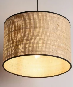 Hot Sklep Kaja Klasyczna lampa wisząca ze słomkowym abażurem TK 4730 z serii LIBERIA