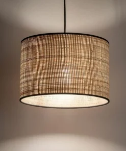 Hot Sklep Kaja Klasyczna lampa wisząca ze słomkowym abażurem TK 4730 z serii LIBERIA