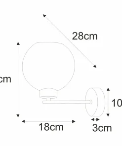 Klasyczna lampa z okrągłym kloszem K-4858 LAMBERT | Kaja Oświetlenie*Sklep Kaja New
