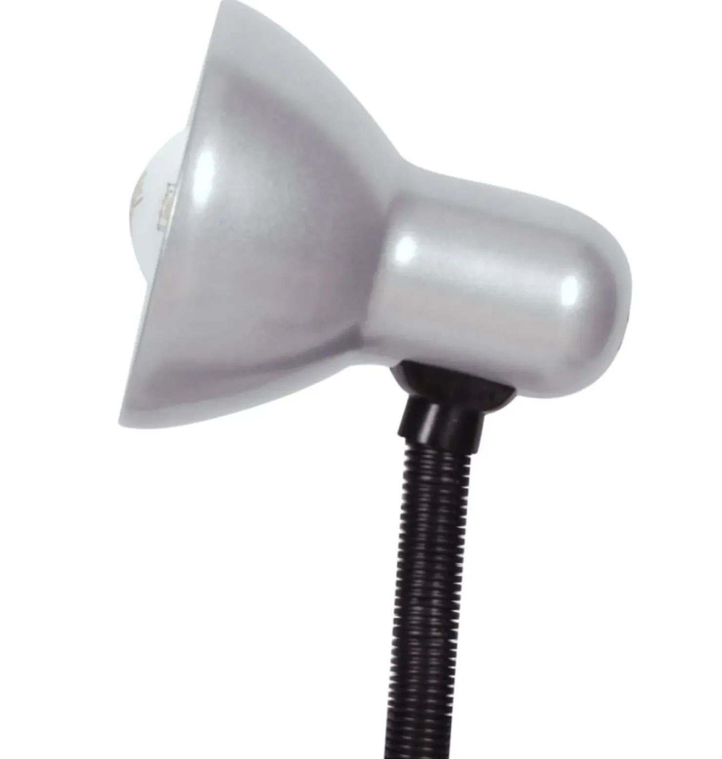 Klasyczna lampka biurkowa K-MT-203 SREBRNA CARIBA | Kaja Oświetlenie*Sklep Kaja New