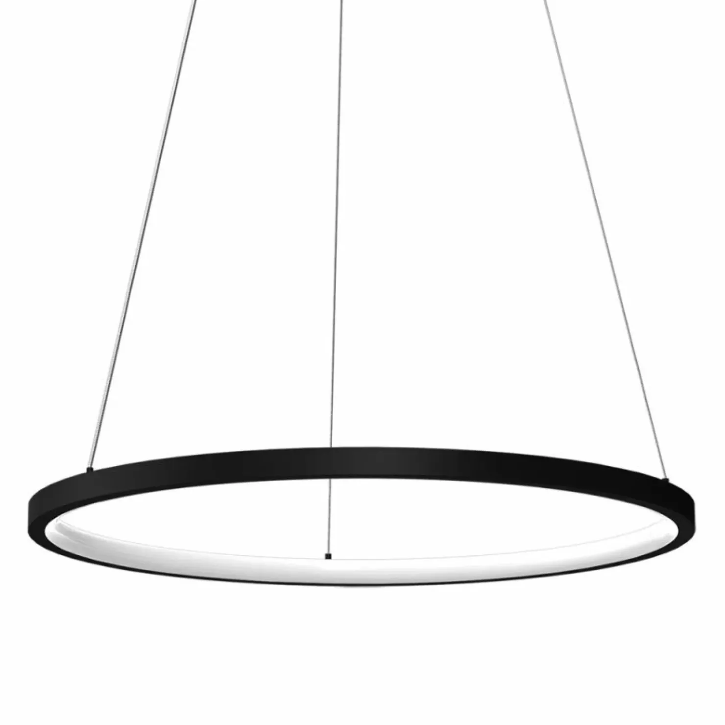 New Sklep Kaja Klasyczna, ledowa lampa wisząca obręcz ML7939 ROTONDA | Kaja