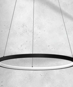 New Sklep Kaja Klasyczna, ledowa lampa wisząca obręcz ML7939 ROTONDA | Kaja