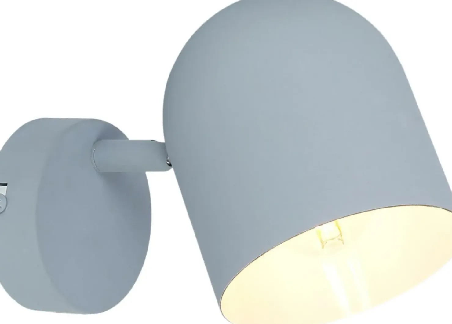 Klasyczna, szara, matowa lampa ścienna 91-63205 AZURO | Kaja*Sklep Kaja Cheap
