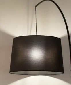 Klasyczna, łukowa lampa stojąca z abażurem TK 5417 ORTA | Kaja*Sklep Kaja Outlet