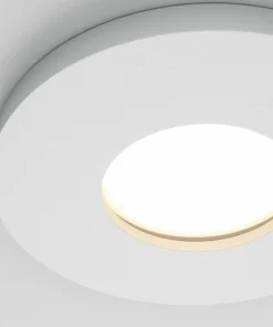 Klasyczne, okrągłe oczko podtynkowe DL083-01-GU10-RD-W z serii STARK*Sklep Kaja Flash Sale