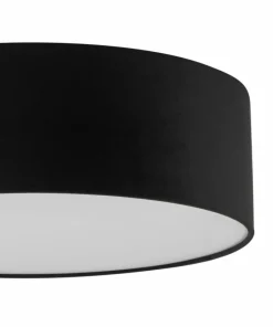 Klasyczny, czarny, zabudowany plafon ⌀40cm SIG 40648 SOFT | Kaja*Sklep Kaja Cheap