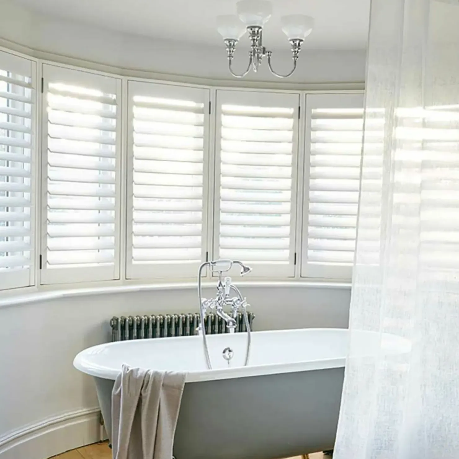 Klasyczny kinkiet ścienny, chrom BATH-CD1 z serii CHEADLE*Sklep Kaja Best