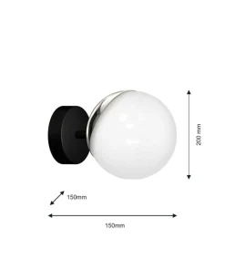 Klasyczny kinkiet ścienny, idealny do sypialni MLP8870 z serii SFERA | Kaja Oświ*Sklep Kaja Cheap