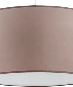 Sale Sklep Kaja Klasyczny żyrandol z beżowym abażurem ⌀30cm TK 3466 z serii RONDO
