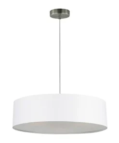 Cheap Sklep Kaja Klasyczny żyrandol z białym abażurem ⌀50cm 57650127 JOSEFINA | Kaja