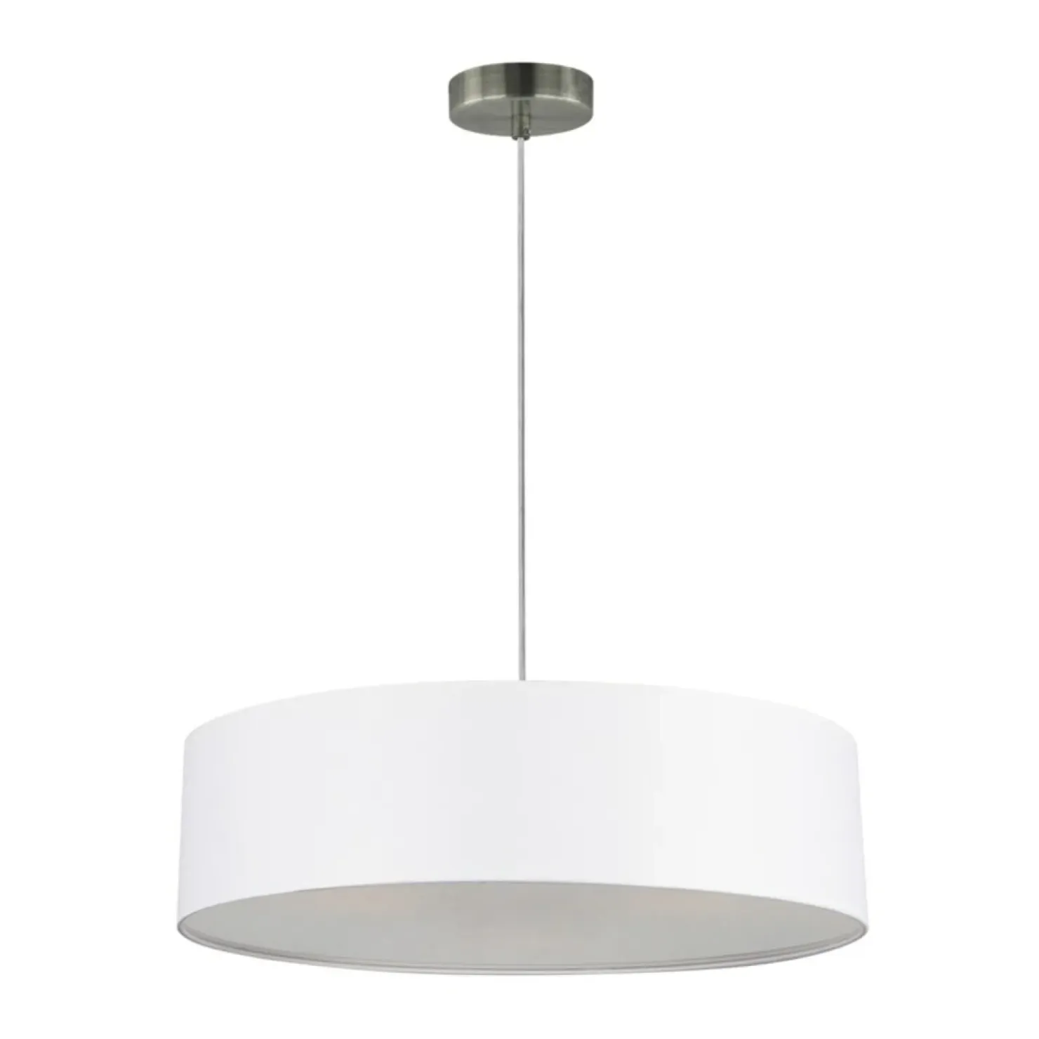 Cheap Sklep Kaja Klasyczny żyrandol z białym abażurem ⌀50cm 57650127 JOSEFINA | Kaja