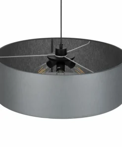 Cheap Sklep Kaja Klasyczny zwis z szarym abażurem, do salonu TK 4858 z serii RONDO