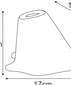 Klosz K-HP-KALIA DUŻA - niebieski*Sklep Kaja Fashion