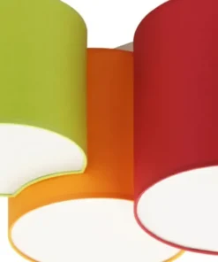 Best Sklep Kaja Kolorowa, dziecięca lampa sufitowa TK 3277 MONA KIDS | Kaja