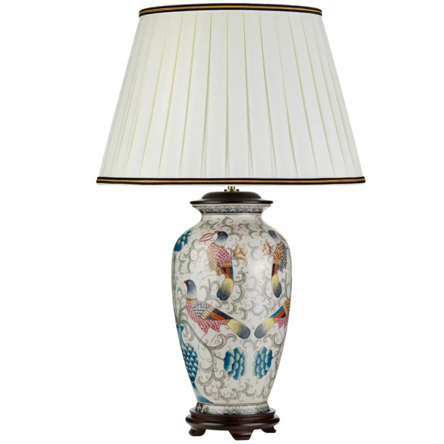 Kolorowa lampa stołowa z abażurem DL-PING-TL z serii PING*Sklep Kaja Shop