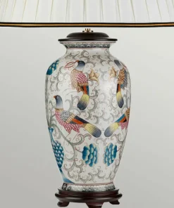 Kolorowa lampa stołowa z abażurem DL-PING-TL z serii PING*Sklep Kaja Shop