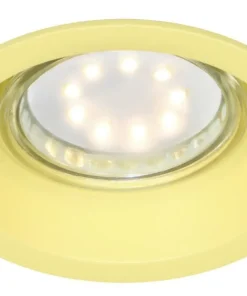 Kolorowe oczko wpustowe, żółta oprawka 2268712 SA-12 | Kaja*Sklep Kaja Outlet