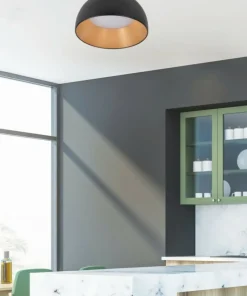 Kopułowa lampa sufitowa, plafon z drewnem 13-24152 LIGURIA | Kaja*Sklep Kaja Clearance