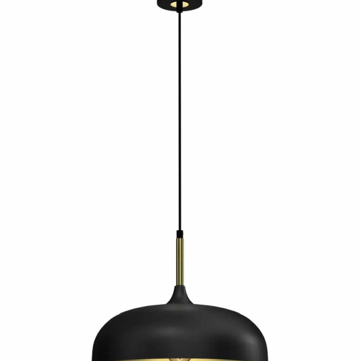 Cheap Sklep Kaja Kopułowa lampa wisząca ze złotym środkiem MLP8030 LINCOLN | Kaja