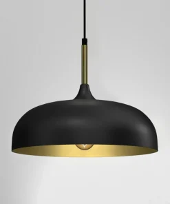 Cheap Sklep Kaja Kopułowa lampa wisząca ze złotym środkiem MLP8030 LINCOLN | Kaja