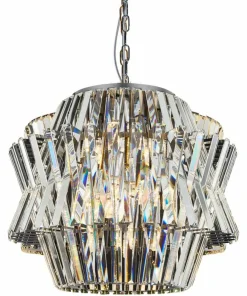 Flash Sale Sklep Kaja Królewska, kryształowa lampa wisząca do salonu ML0402 CROWN | Kaja