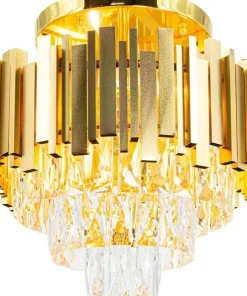 Królewska lampa sufitowa, plafon glamour 6268/4B TR VALETTA | Kaja*Sklep Kaja Outlet