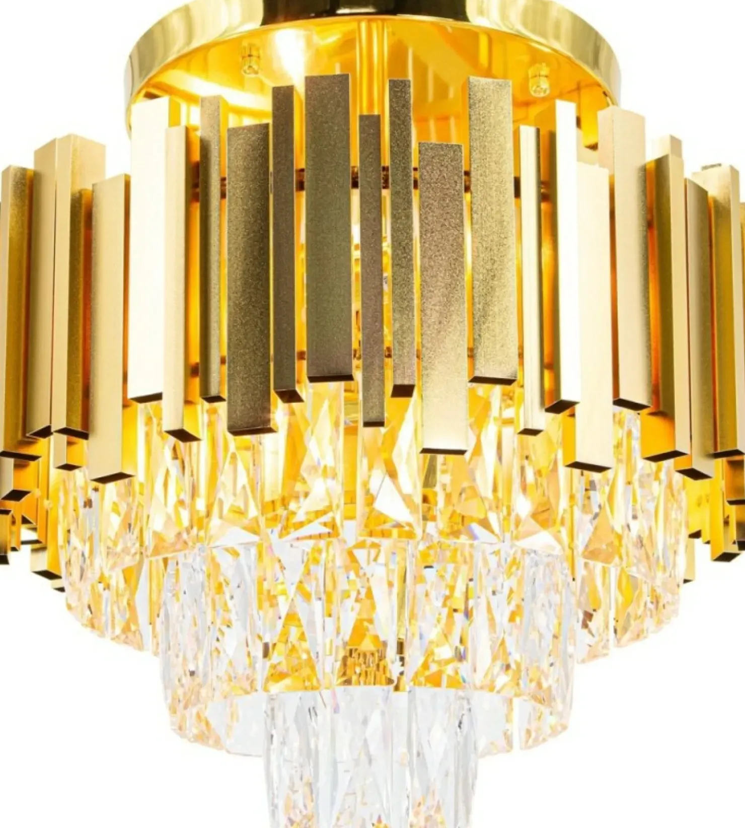 Królewska lampa sufitowa, plafon glamour 6268/4B TR VALETTA | Kaja*Sklep Kaja Outlet