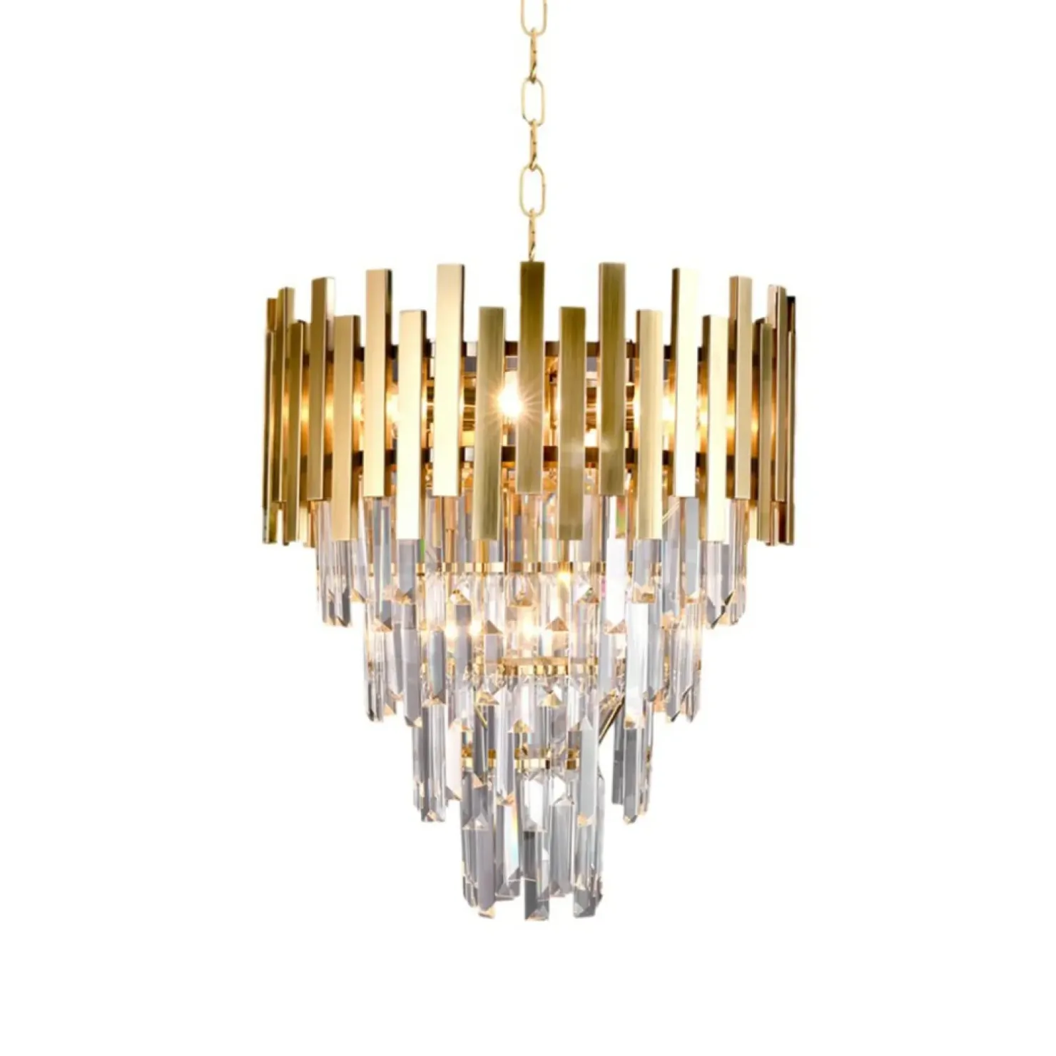 Clearance Sklep Kaja Królewska lampa wisząca z kryształkami ML6000 ASPEN II | Kaja