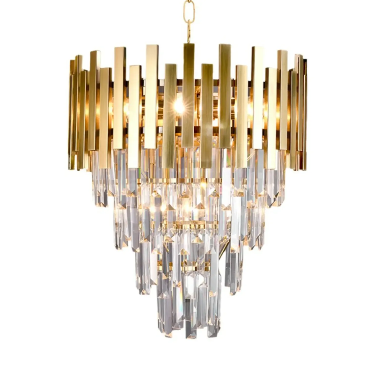 Clearance Sklep Kaja Królewska lampa wisząca z kryształkami ML6000 ASPEN II | Kaja