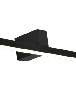 Krótki kinkiet LED nad lustro w łazience LP-778/1W M BK z serii NEVADA*Sklep Kaja Outlet