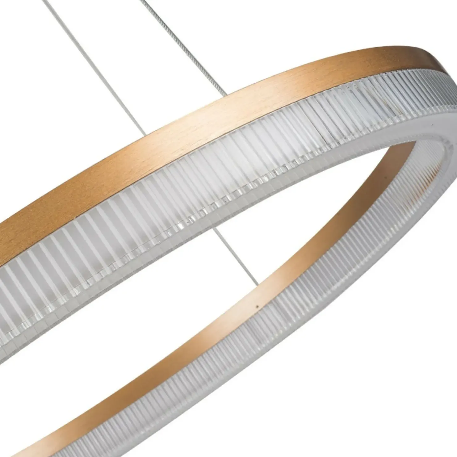 Flash Sale Sklep Kaja Kryształowa lampa ⌀60cm LP-033/1P S GD CRISTAL TRIANGLE MIDWAY | Kaja