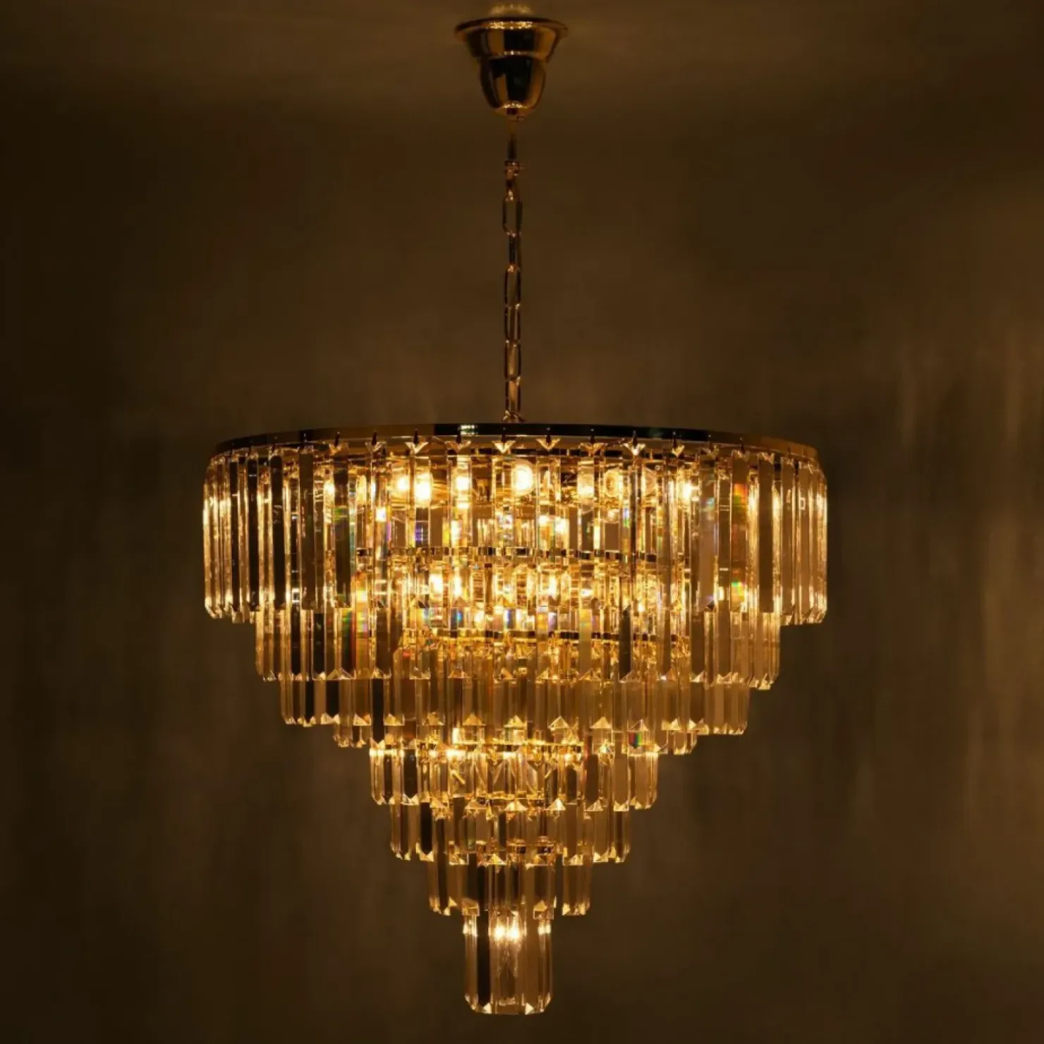 Store Sklep Kaja Kryształowa lampa do wnętrza glamour ZM 17701/20-GLD VERSAILLES | Kaja