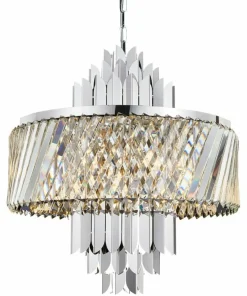 Outlet Sklep Kaja Kryształowa lampa wisząca w stylu glamour ML0410 MARGOT | Kaja